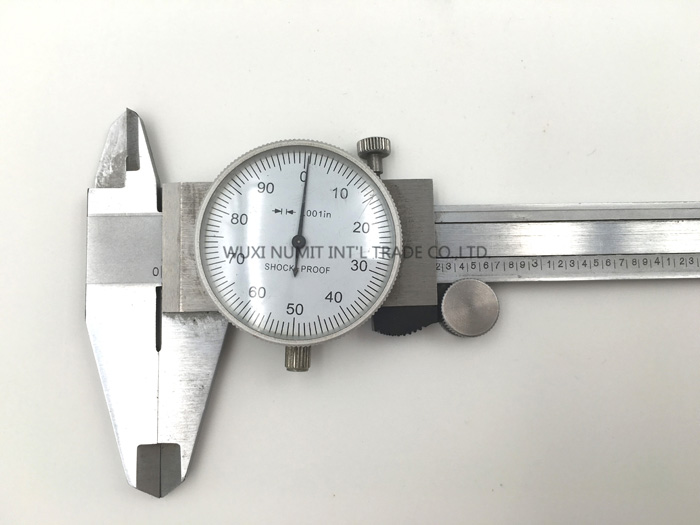 Two Direction Stainless Steel Dial Caliper Vernier Caliper Height Gauge Shock-protected